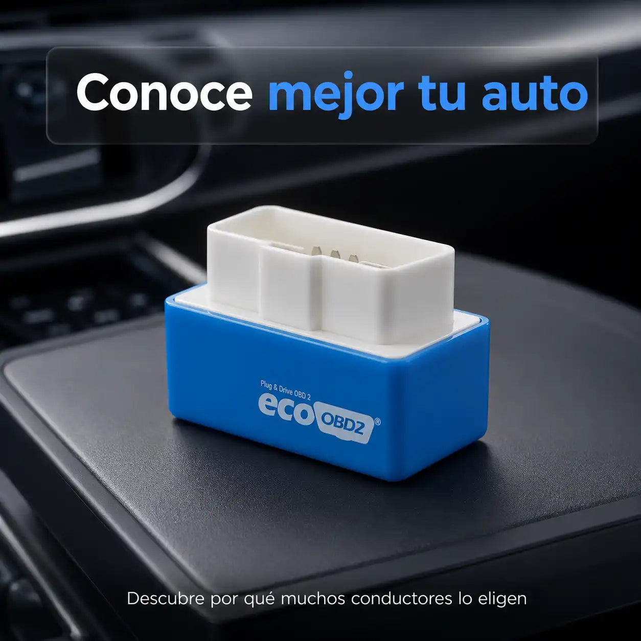Plug & Drive OBD2 Eco OBD2 — Ahorra combustible, optimiza tu conducción y cuida tu dinero